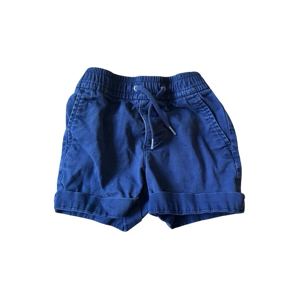 Gap Navy Khaki Toddler Summer Shorts 3T